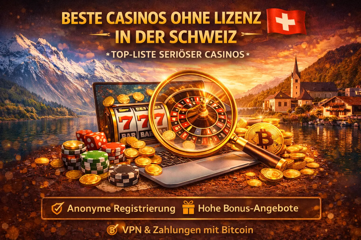 Beste Casinos ohne Lizenz Schweiz 2026